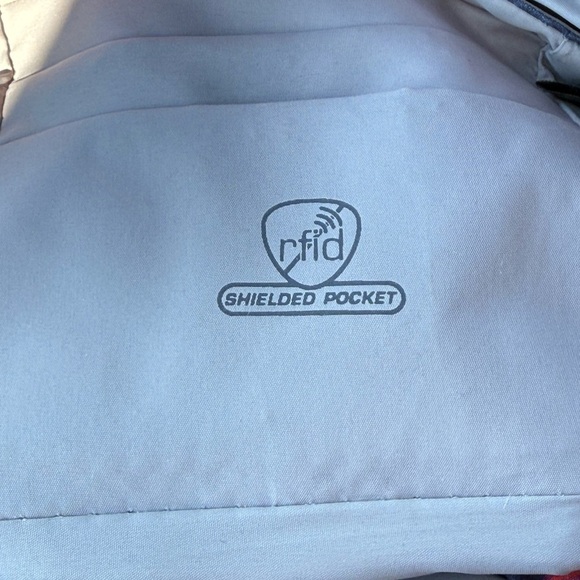 Travelon Anti Theft RFID Floral Cotton Crossbody Mini Bag W Small Flashlight - Picture 4 of 17